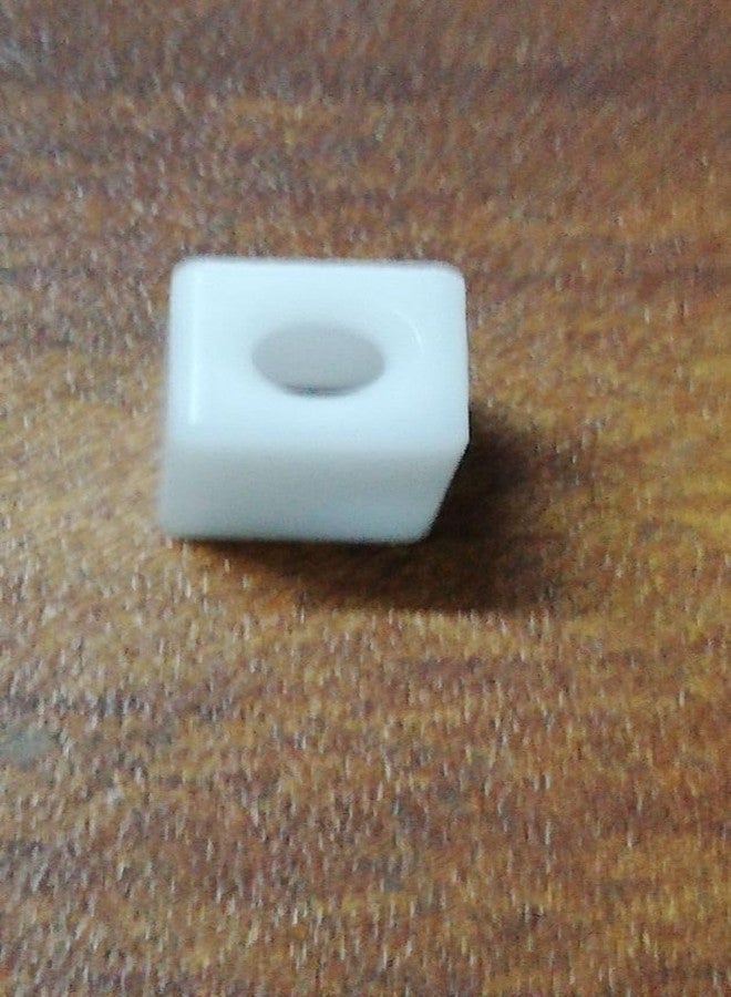 Ausam مجموعة أغطية مقابض محولات AusumPlastic | أكمام مقابض خرطوشة دوارة سلسة متوافقة مع العديد من أنواع التركيبات | قطع غيار سباكة متينة لتركيبات الحمامات (أبيض، 5 قطع) - Image 5